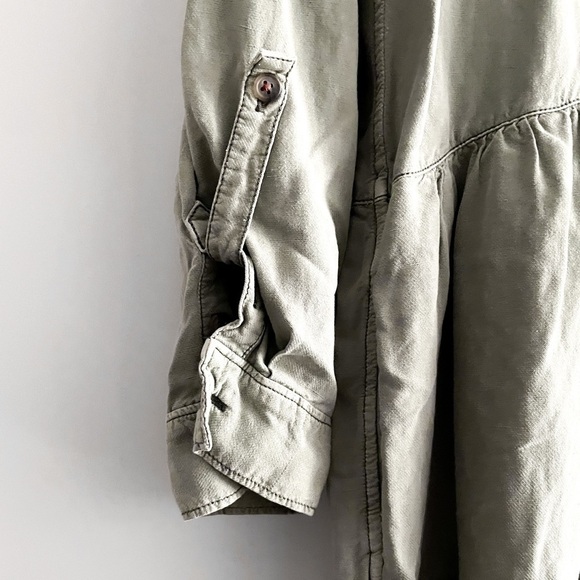 Pilcro Anthropologie Tiered Button Down Dress - Picture 8 of 12